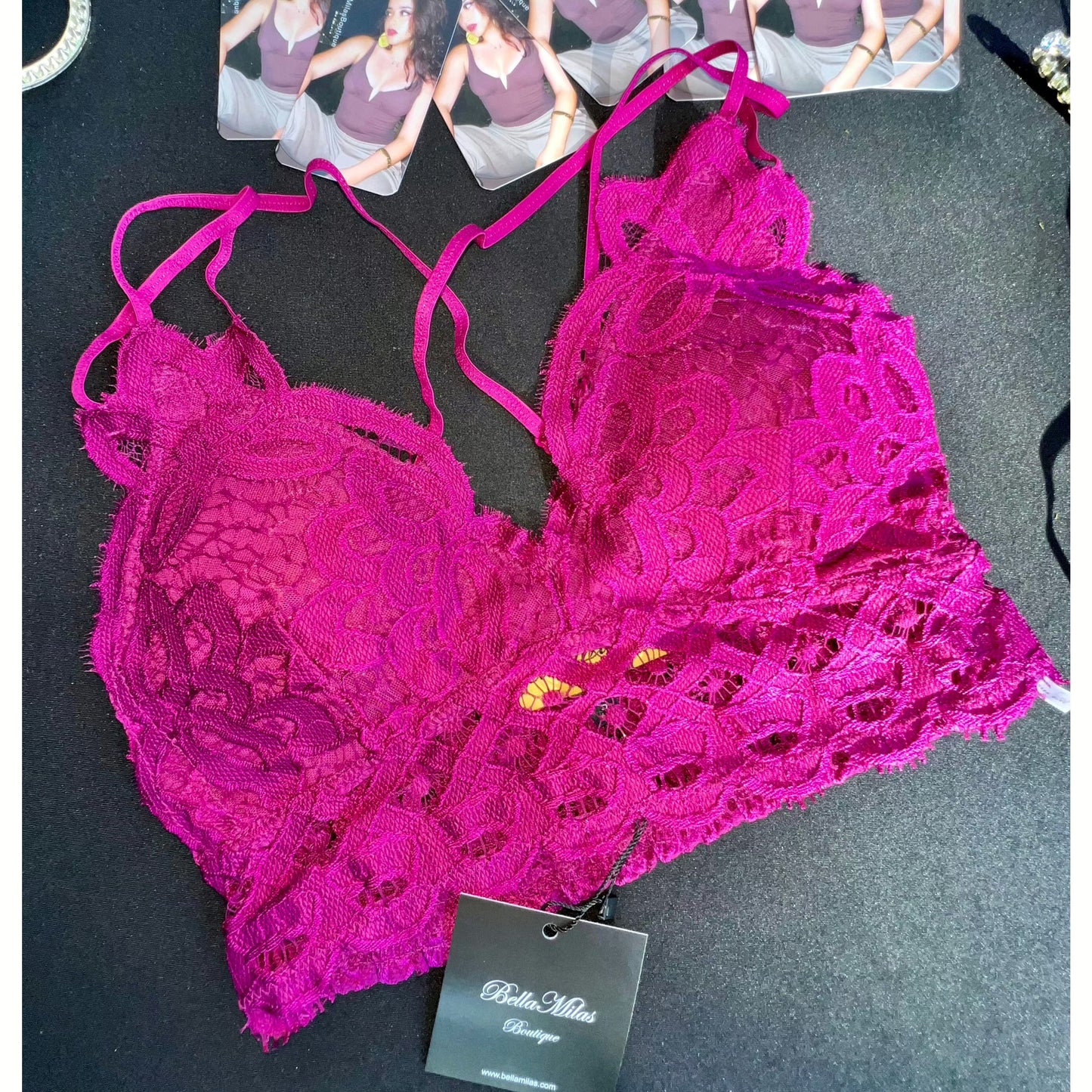 CROCHET LACE BRALETTE