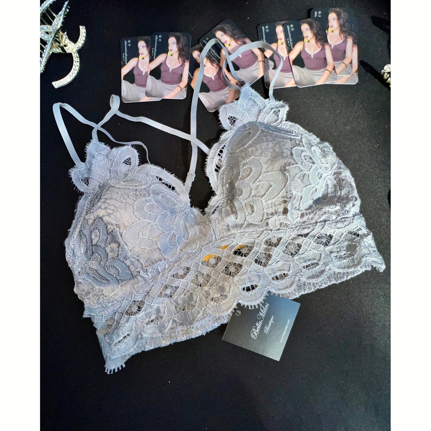 CROCHET LACE BRALETTE