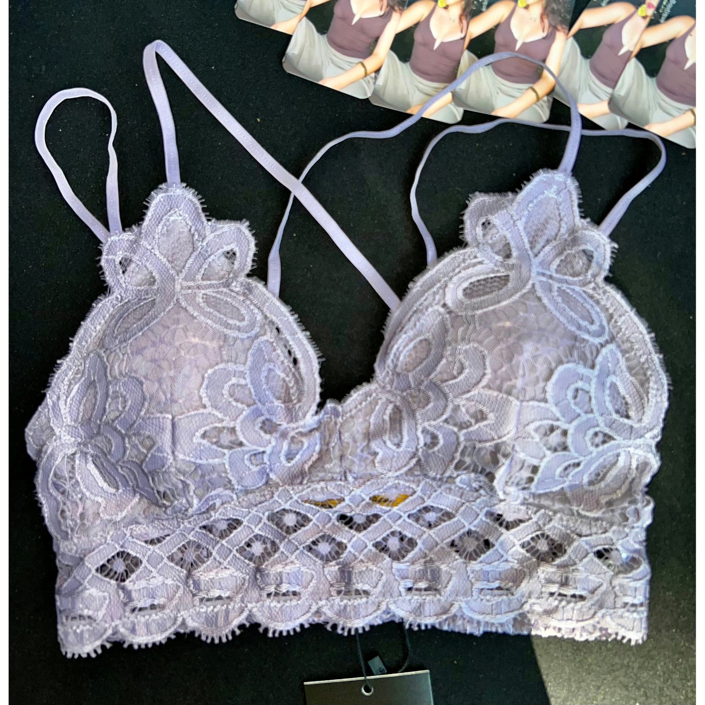 CROCHET LACE BRALETTE