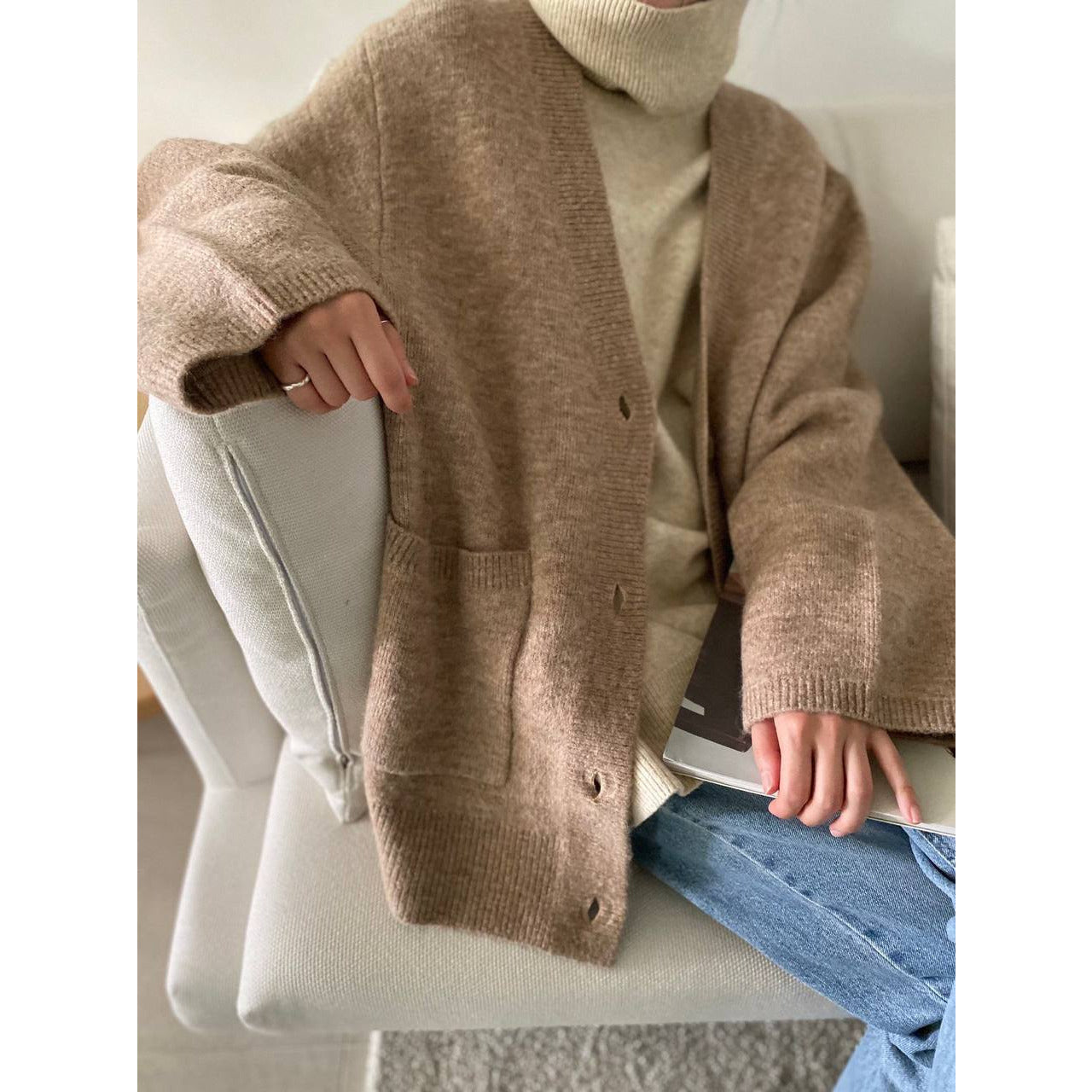 BEARSIZE CARDIGAN